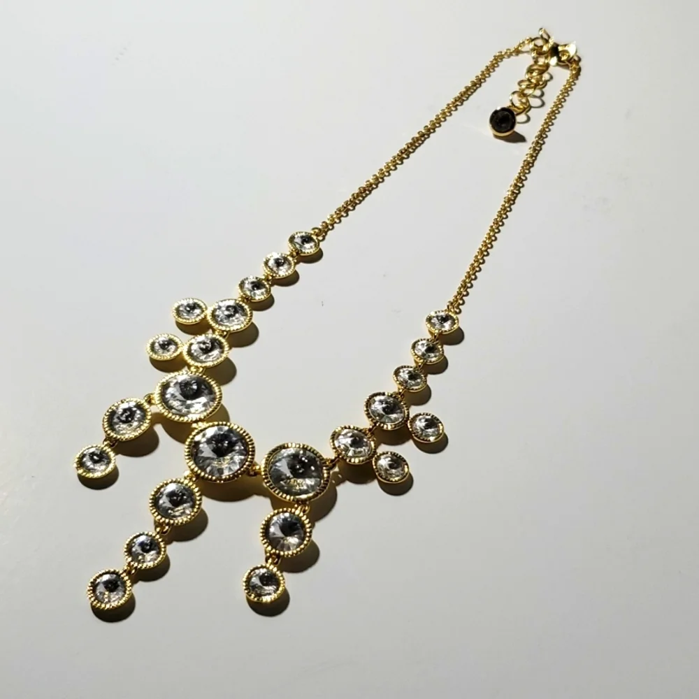 Ted Baker Crystal Chandelier Necklace